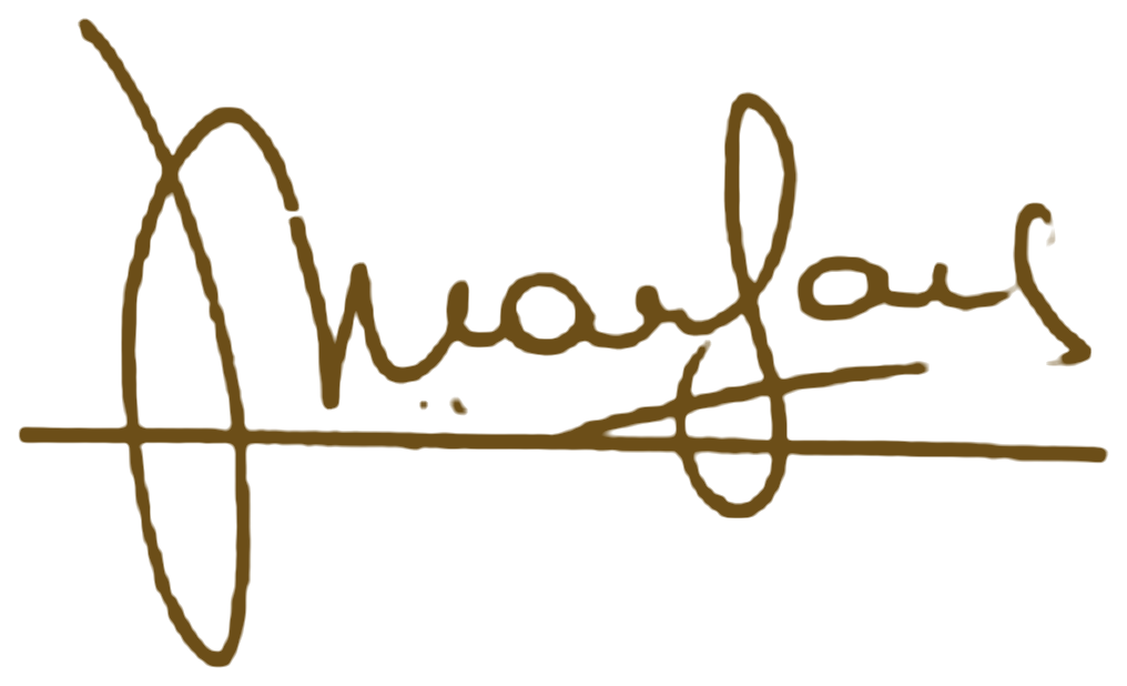 Firma de Mariana García