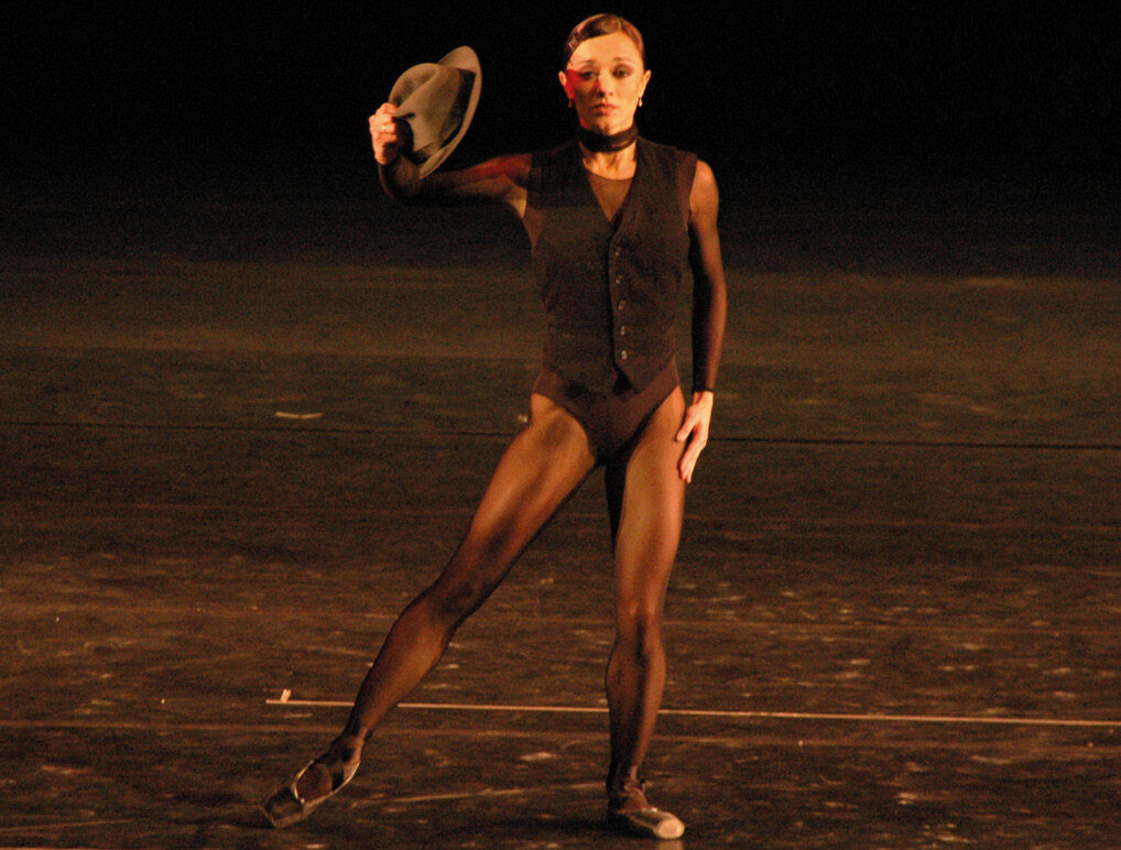 Mariana García como solista en una obra neoclásica
