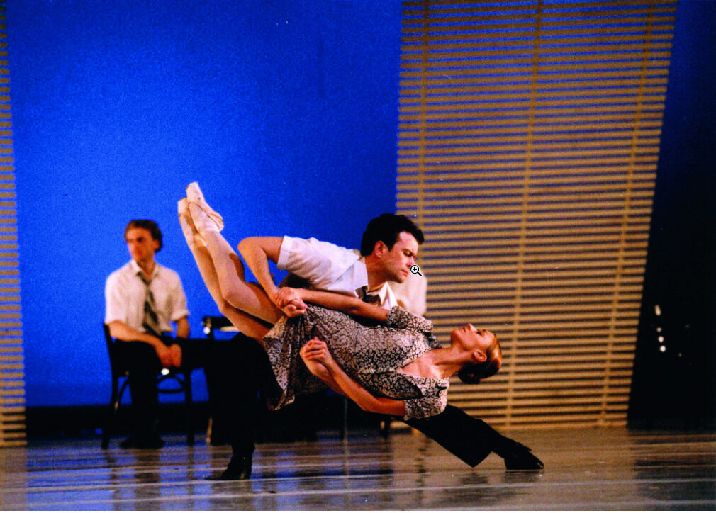 Mariana García en un pas de deux contemporáneo
